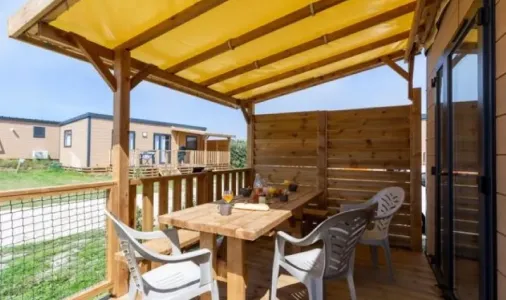 Mobil Home Premium 2 Chambres – 4 Personnes (Dim)