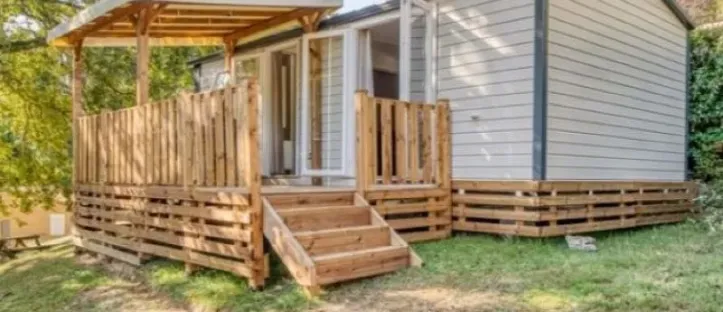 Mobil Home Confort+ 2 Chambres – 4 Personnes (Dim)