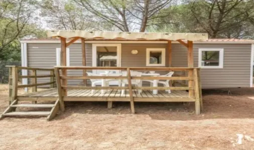 Mobil Home Eco 2 Chambres - 4 Personnes (Dim)