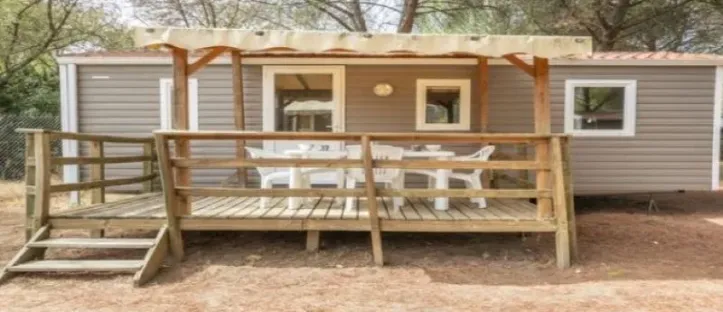 Mobil Home Eco 2 Chambres - 4 Personnes (Dim)