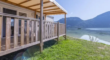 Mobil Home Confort 2 Chambres - 4 Personnes - Vue Lac