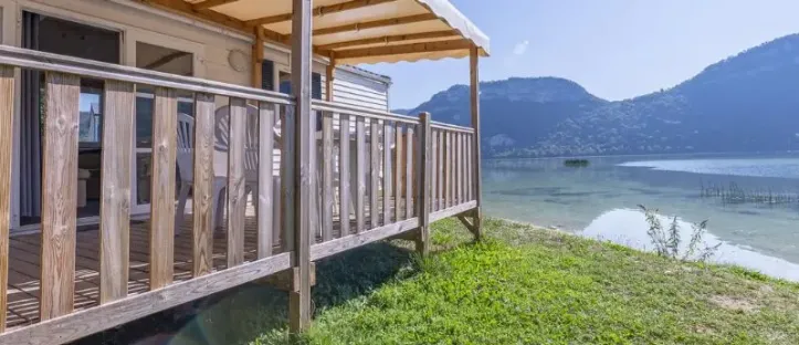 Mobil Home Confort 2 Chambres - 4 Personnes - Vue Lac