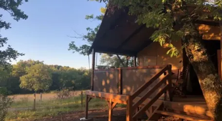 Lodge Glamping 2 Chambres - 5 Personnes