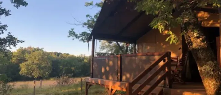 Lodge Glamping 2 Chambres - 5 Personnes