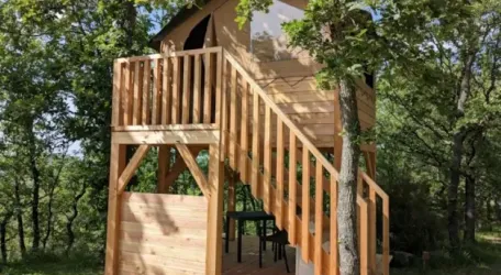 Cabane sur pilotis – 2 Personnes