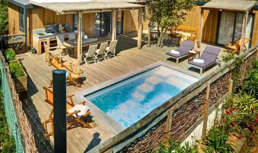 Lodge Méditerranée Vue Mer 4 Chambres - 8 Personnes