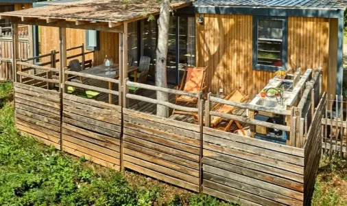 Lodge Luxe Vue Nature 3 Chambres - 6 Personnes