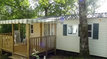 Mobil Home Sun Terrasse couverte 2 Chambres - 4 Personnes