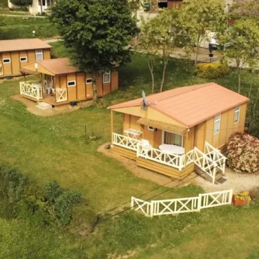 Cottage 2CH - 5P - Camping Le Bourdieu avec terrasse et jardin