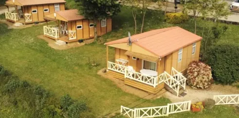Cottage 2CH - 5P - Camping Le Bourdieu avec terrasse et jardin