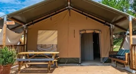 Tente safari lodge 2 Chambres - 5 Personnes