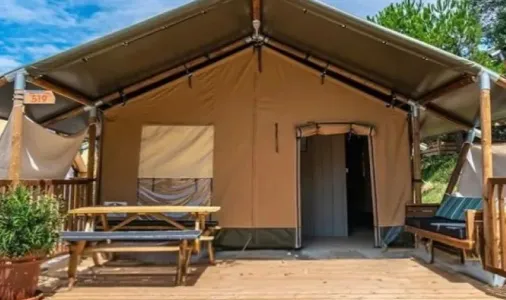 Tente safari lodge 2 Chambres - 5 Personnes