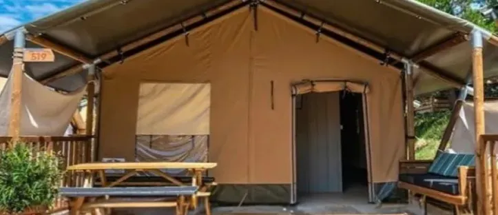 Tente safari lodge 2 Chambres - 5 Personnes