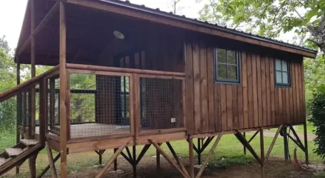 Chalet sur pilotis 2 Personnes