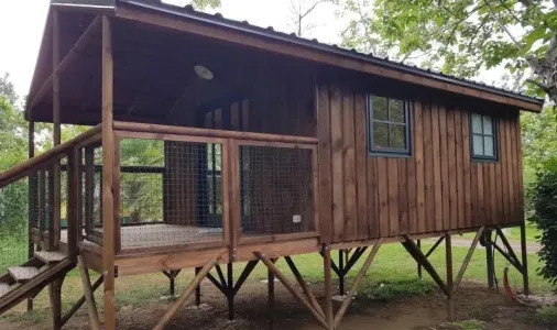 Chalet sur pilotis 2 Personnes