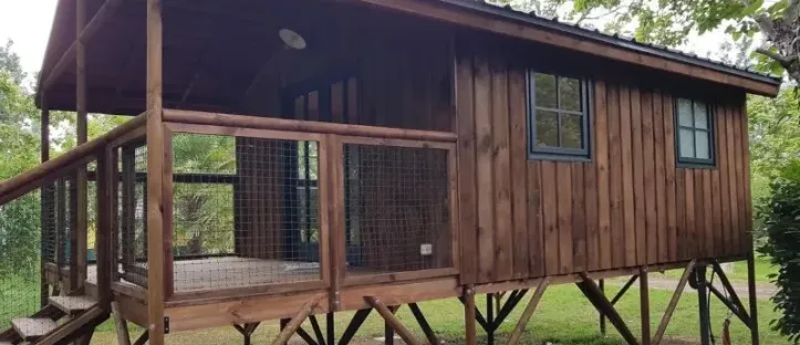 Chalet sur pilotis 2 Personnes