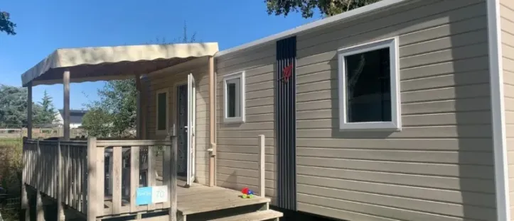 Mobil Home Luxe S 3 Chambres - 6/8 Personnes