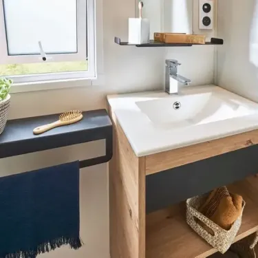 Salle de bain Mobil Home Bahia Confort+ 2CH 4P Camping La Frétille