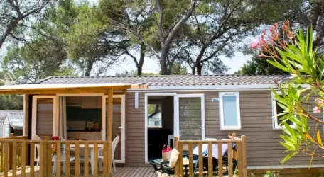 Mobil Home Luxe Clim 3 Chambres TV - 6/8 Pers.