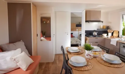 Mobil Home Confort+ 3 Chambres – 6 Personnes