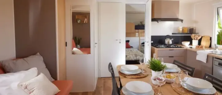 Mobil Home Confort+ 3 Chambres – 6 Personnes