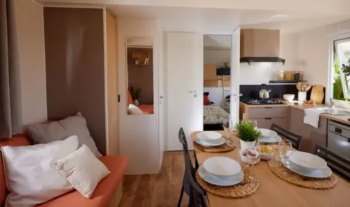 Mobil Home Confort+ 3 Chambres – 6 Personnes