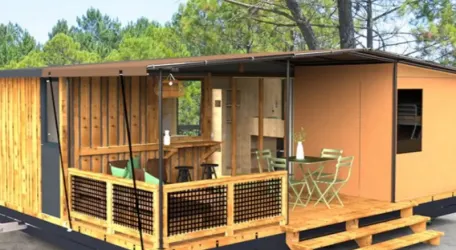 Tiny Lodge 2 Chambres - 5 Personnes