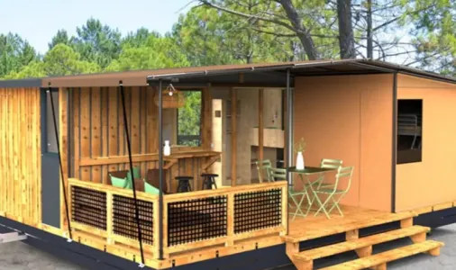 Tiny Lodge 2 Chambres - 5 Personnes