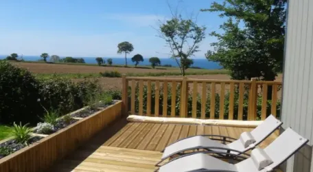 Mobil Home Premium SPA 2 Chambres – 4 Personnes (côté mer)