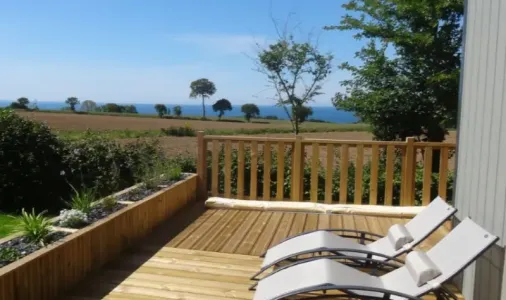 Mobil Home Premium SPA 2 Chambres – 4 Personnes (côté mer)