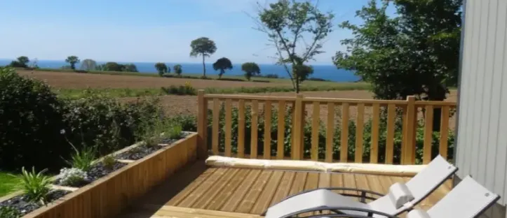 Mobil Home Premium SPA 2 Chambres – 4 Personnes (côté mer)