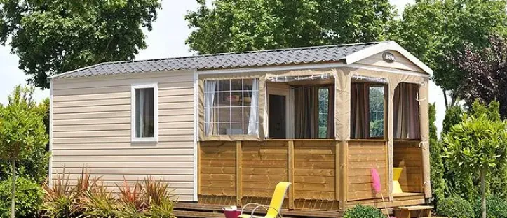 Mobil Home Aqua 2 Chambres - 4/5 Personnes  - Sans Sanitaire