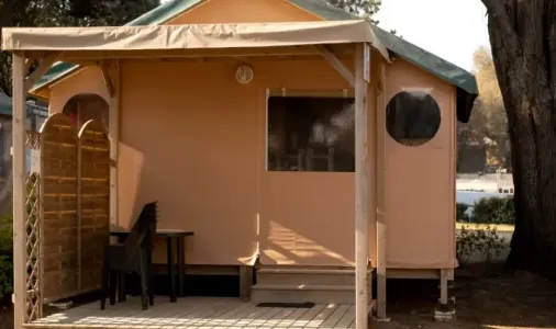 Tente Lodge 2 Chambres - 5 Personnes