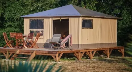 Bungalow toilé Nomade 2 Chambres - 5 Personnes