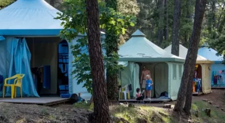 Bungalow toilé Campeur 2 Chambres - 5 Personnes