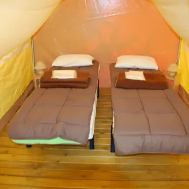 Tente Trek 2P Camping Les Hauts de Port Blanc - lits double