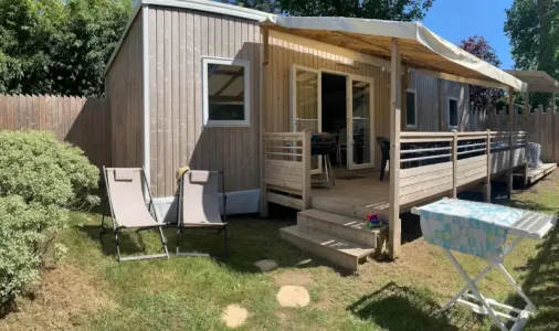 Mobil Home Bien Etre avec Spa privatif S 4 Chambres - 8/10 Personnes