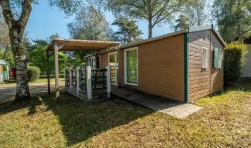 Chalet Eco PMR 2 Chambres - 4 Personnes (Dim)