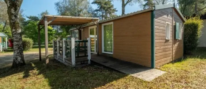 Chalet Eco PMR 2 Chambres - 4 Personnes (Dim)