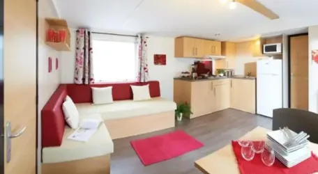 Mobil Home Bambou Clim 2 Salles de bain - 2 Chambres - 5 Personnes