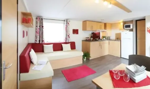 Mobil Home Bambou Clim 2 Salles de bain - 2 Chambres - 5 Personnes