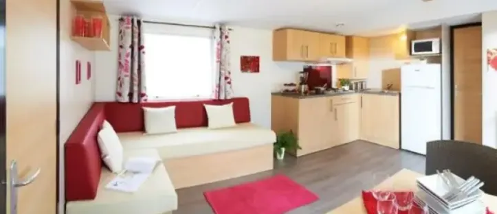 Mobil Home Bambou Clim 2 Salles de bain - 2 Chambres - 5 Personnes