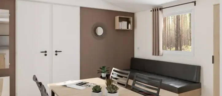 Mobil Home Phoenix Clim 2 Chambres - 5 Personnes