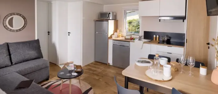 Mobil Home Vanille Clim 3 Chambres - 6 Personnes
