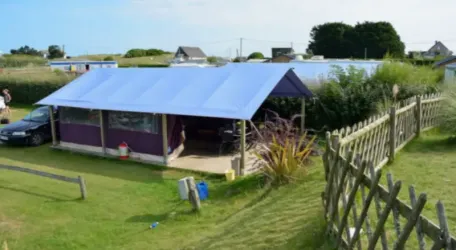 Tente toile Premium 2 Chambres - 5 Personnes