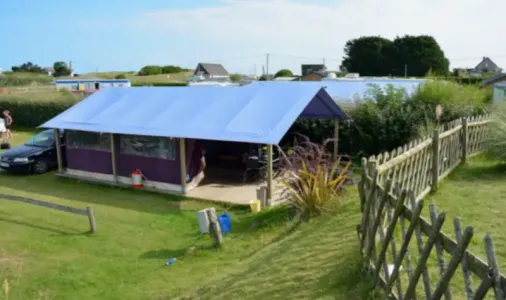 Tente toile Premium 2 Chambres - 5 Personnes