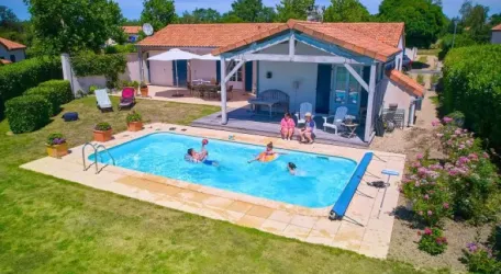 Villa avec Piscine 3 Chambres - 6 Personnes