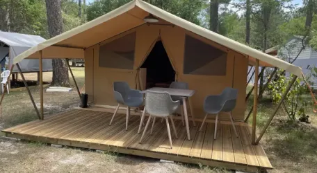 Tente Lodge 2 Chambres - 4 Personnes