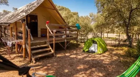 Cabane Lodge Confort Safari 2 Chambres - 4 Personnes (Sans sanitaires)