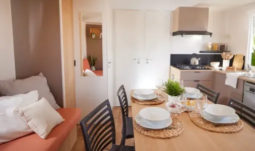 Mobil Home Nest Luxe 3 Chambres - 6 Personnes